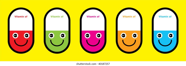 happy pill greeting card