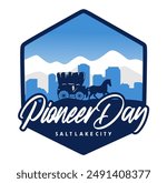 Happy Pioneer Day in Salt Lake City Utah