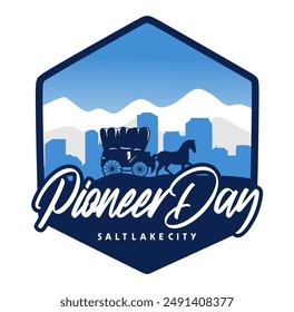 Happy Pioneer Day in Salt Lake City Utah