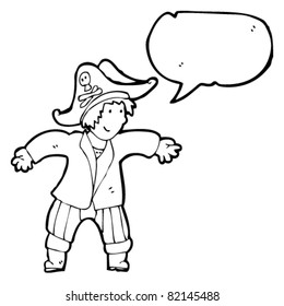 happy pirate cartoon