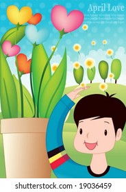 Planta feliz
