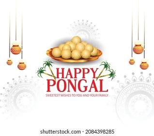 Happy Pongal Religious Festival , Tamil Harvest Festival Of South India