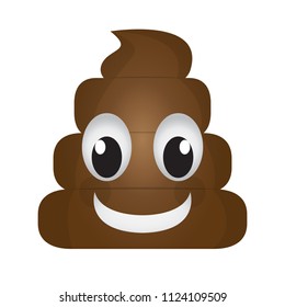 Happy poop emoji