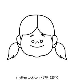 happy portrait girl granddaughter young image