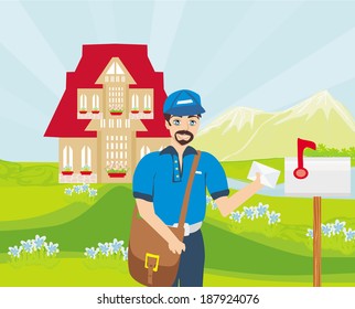 Happy Postman 