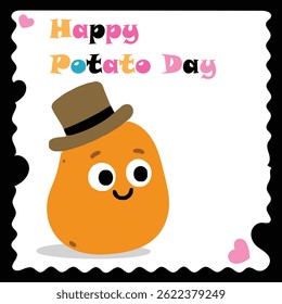 Happy Potato Day Celebration with Holiday Celebration Concept.