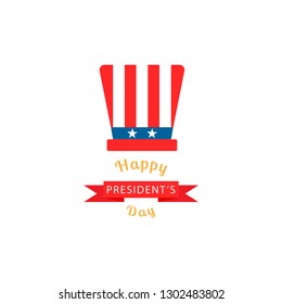 Happy President Day United States Vector Illustration