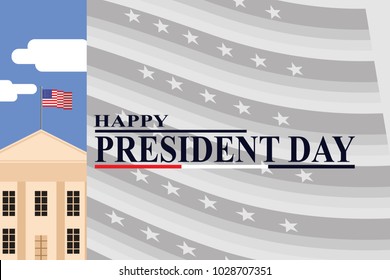 Happy President Day vector illustration
