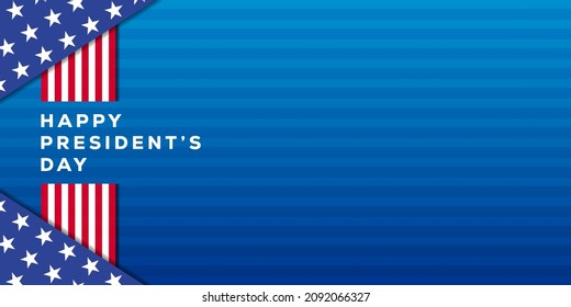 happy presidents day background with copy space. america presidents day banner. USA presidents day vector design illustration