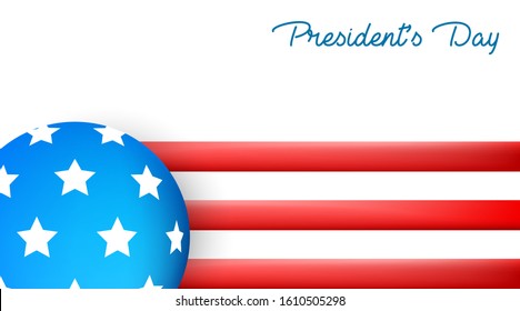 Happy President's Day Illustration Vector