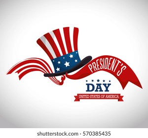 happy presidents day poster