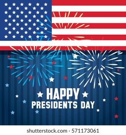 happy presidents day poster