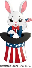 Happy Presidents Day rabbit