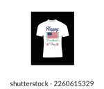Happy presidents day t-shirt design . Happy Presidents Day Uncle Sam USA Skull Gift