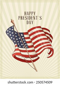 Happy President's Day in the United States of America.  USA design