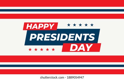 Happy Presidents Day Vector Illustration. Suitable for greeting card, poster and banner. Illustration Of happy Presidents Day. Vector EPS 10.