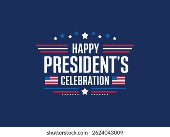 Happy President's Day Vector Illustration Set 