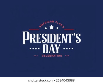 Feliz Dia do Presidente Conjunto de Ilustração Vetor 