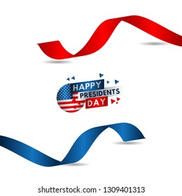 Happy Presidents Day Vector Template Design Illustration