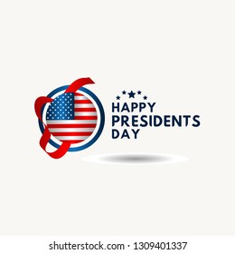 Happy Presidents Day Vector Template Design Illustration