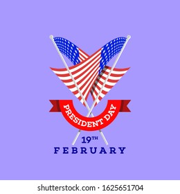 Happy Presidents Day Vector Template Design Illustration