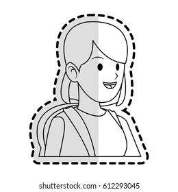 happy pretty woman icon image 