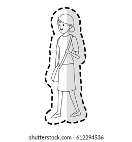 happy pretty woman icon image 