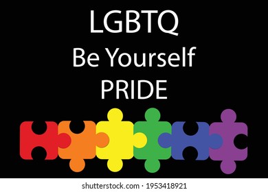 Happy Pride Day concept for LGBTQ community.