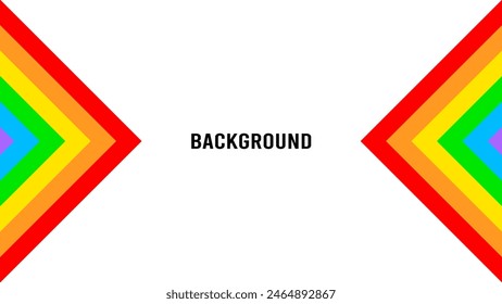 Happy pride month. Abstract rainbow design. Love is love, rainbow flag, lgbt pride. June 2024. Background template. Human rights and tolerance
