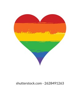 Happy pride month social media wishes or greetings post vector design 