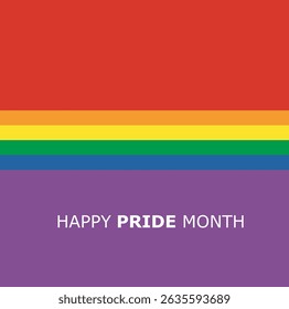 Happy Pride Month Vector | Banner | Progress Pride
