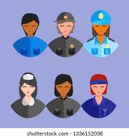 HAPPY PROFESSION WORKER DAY 1 MAY EMPLOYE WOMEN