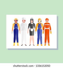 HAPPY PROFESSION WORKER DAY 1 MAY EMPLOYE BANNER