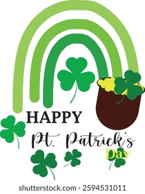 Happy Ps. Patrick's day design 