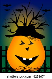 happy pumpkin