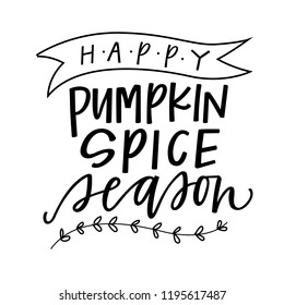 Happy Pumpkin Spice Season