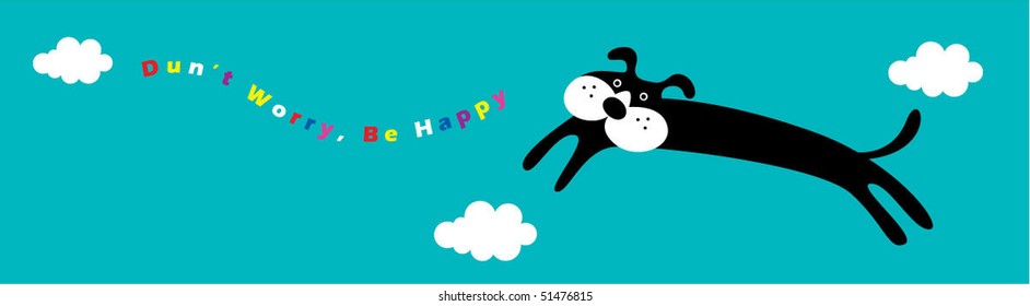 happy puppy bookmark