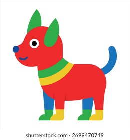 Happy Puppy a Vector Artwork