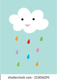 Happy Rain Cloud