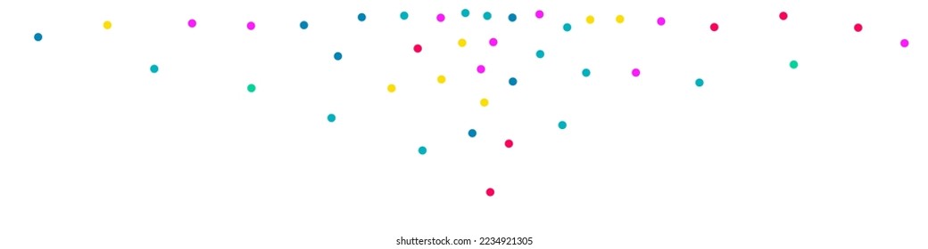 Happy Rain Independence Vector White Background. Christmas Stars Pattern. Carnaval Splash Postcard. Falling Dust Invitation Background.