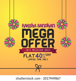 Happy Raksha Bandhan celebrated in india for brother and sister love. Rakhi celebration