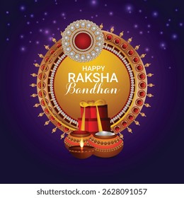 Happy raksha bandhan celebration background