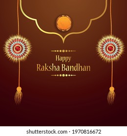 Happy raksha bandhan celebration vector illustration 