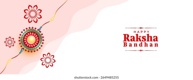 feliz raksha bandhan ocasião wallpaper vetor