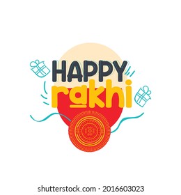 Happy Raksha Bandhan text,  Indian festival of brother and sister  celebration