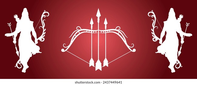 Happy Ram Navami cultural Banner Hindu festival vertical post wishes celebration card Ram Navami celebration background, Indian Hindu cultural festival Ram Navami celebration background