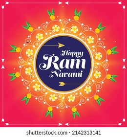 Happy Ram Navami festival of India.