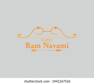 
Happy Ram Navami premium vector graphic with flat design