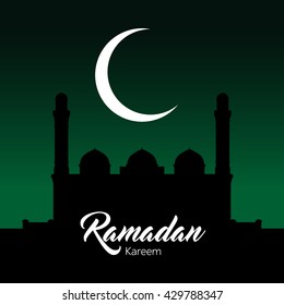 Happy Ramadan greeting. Mubarak, kareem, Eid al fitr.