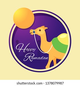 Happy Ramadan Illustration